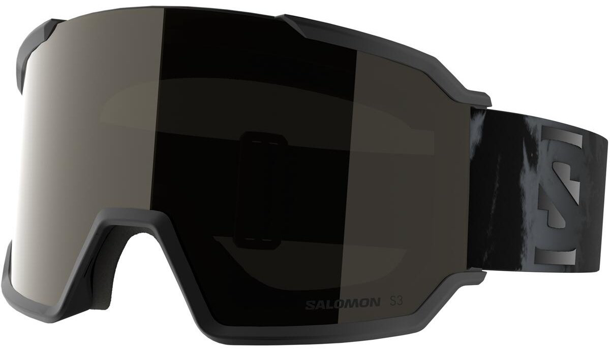 Маска горнолыжная Salomon S/View 3 L47920400 черный размер one size купить,NaN
