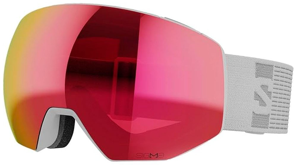 Маска горнолыжная Salomon Radium Prime Sigma, L47247300 белый размер one size купить,NaN