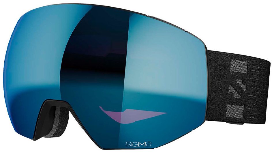 Маска горнолыжная Salomon Radium Prime Sigma, L47247100 черный размер one size купить,NaN