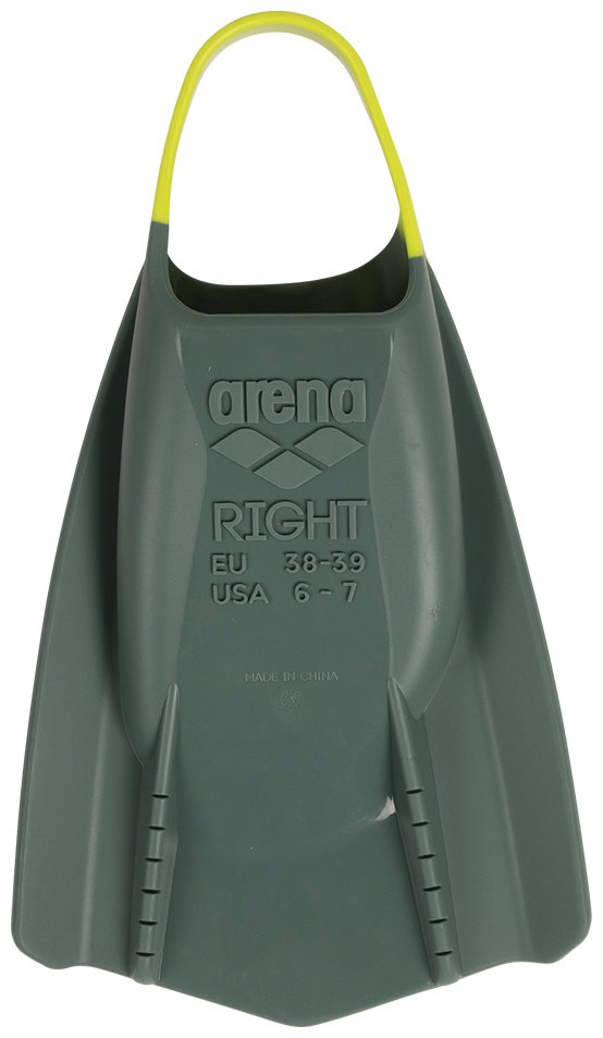 Ласты ARENA Powerfin 006151-210 с открытой пяткой зеленый 38, 39 купить,NaN