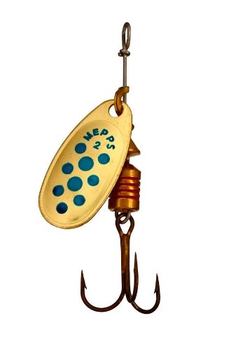 Блесна Mepps Comet Decore №2 4,5гр Gold/Blue купить,NaN