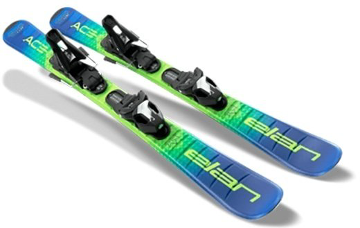 Elan Jett JRS + EL 4.5 AFDJNV22 100 см синий, зеленый купить,NaN