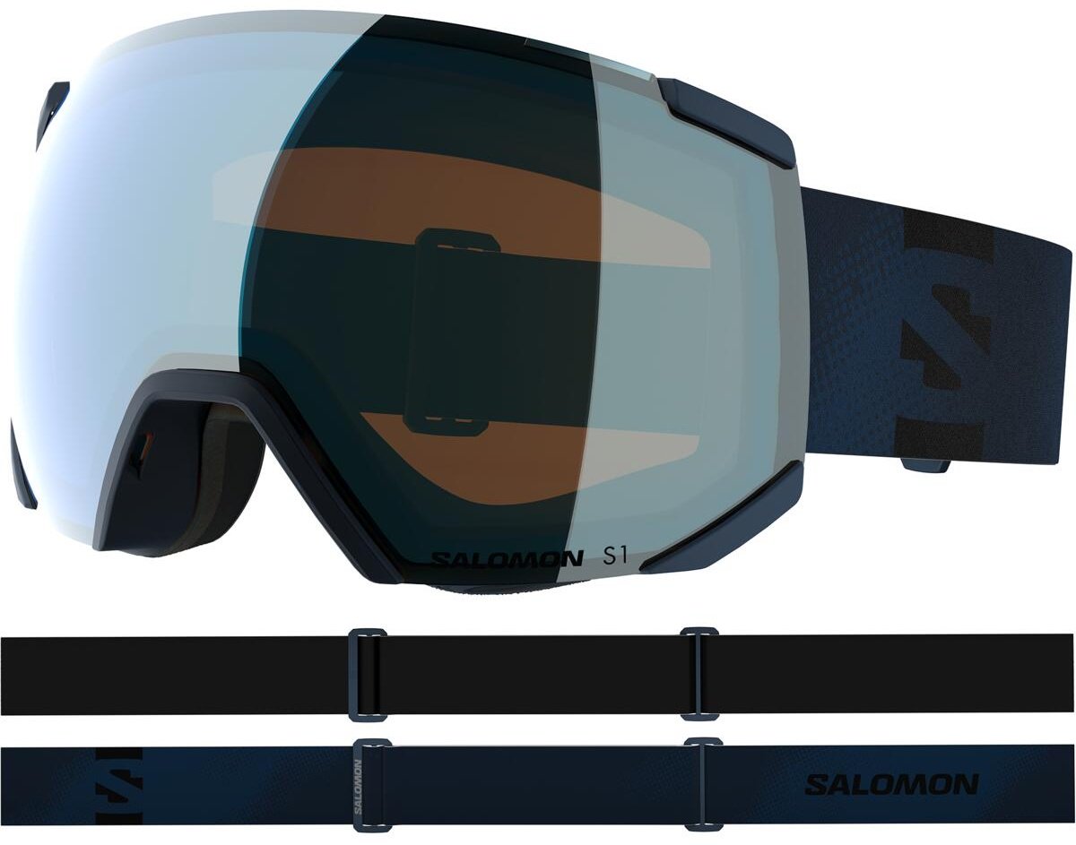 Маска горнолыжная Salomon Radium Ml L47893400 черный размер one size купить,NaN