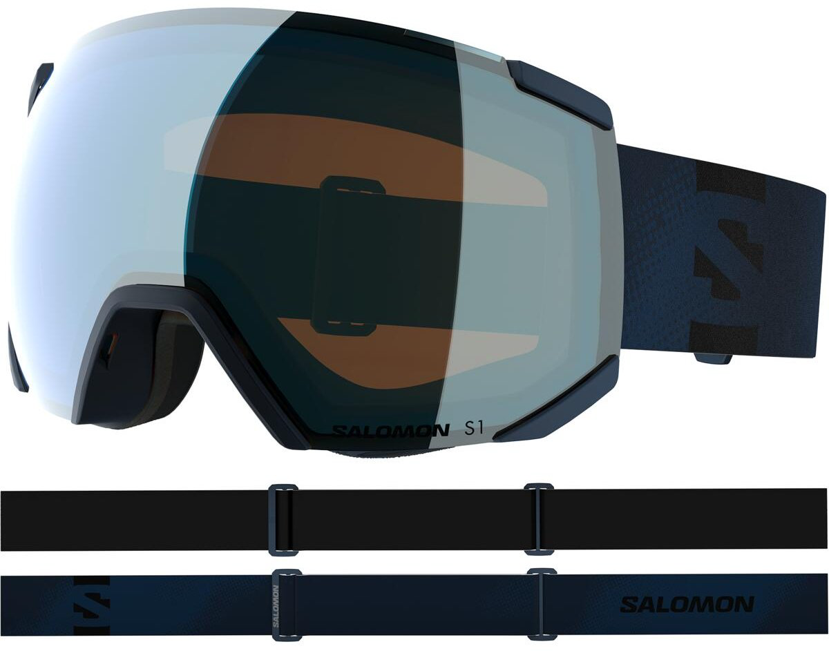 Маска горнолыжная Salomon Radium Ml L47893400 черный размер one size купить,NaN