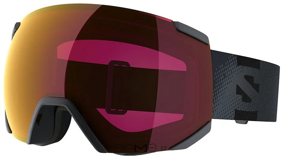 Маска горнолыжная Salomon Radium Sigma L47892800 серый размер one size