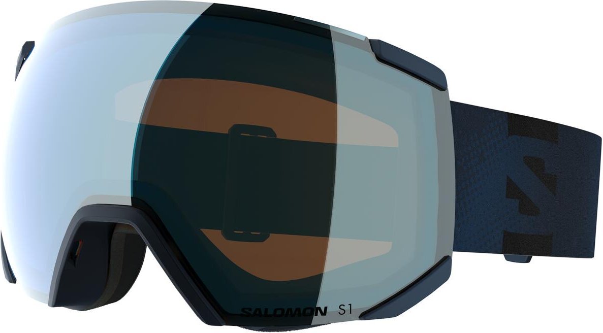 Маска горнолыжная Salomon Radium Ml L47893400 черный размер one size купить,NaN
