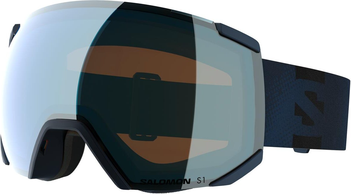 Маска горнолыжная Salomon Radium Ml L47893400 черный размер one size купить,NaN