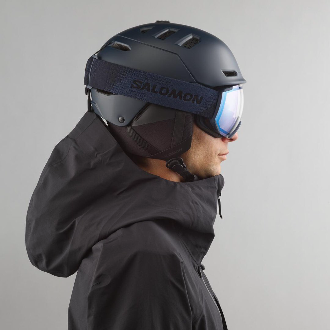 Маска горнолыжная Salomon Radium Ml L47893400 черный размер one size купить,NaN