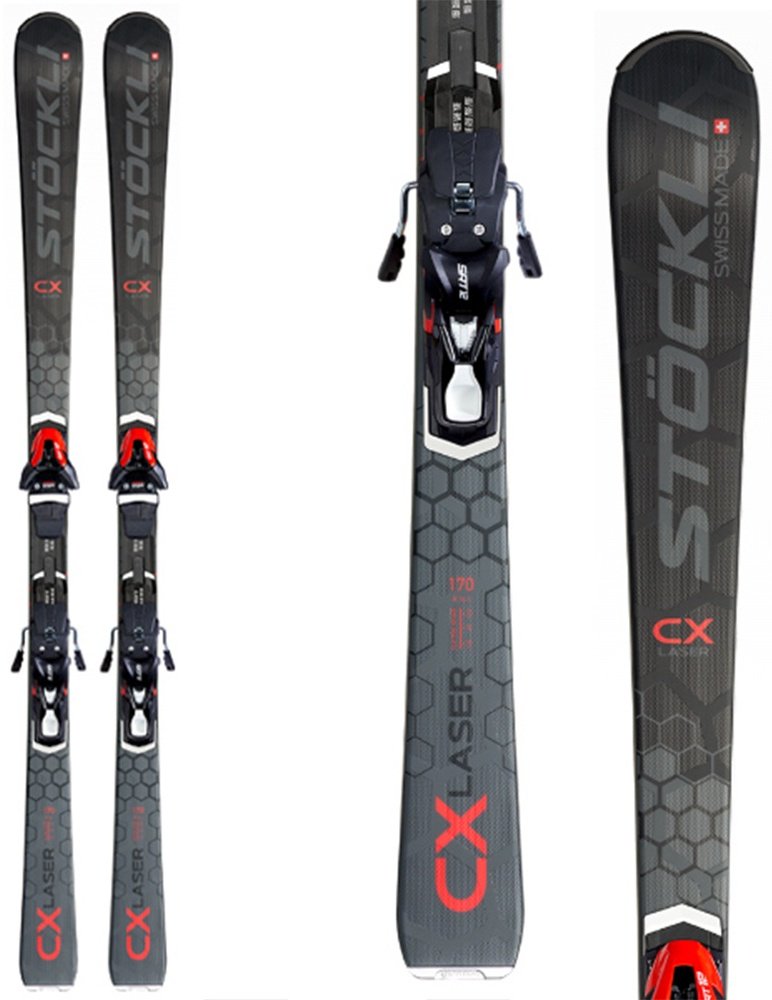 Лыжи STOCKLI Laser CX 21-22 163 см серые купить,NaN