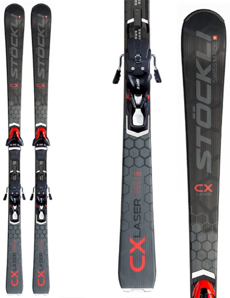 Лыжи STOCKLI Laser CX 21-22 163 см серые купить,NaN