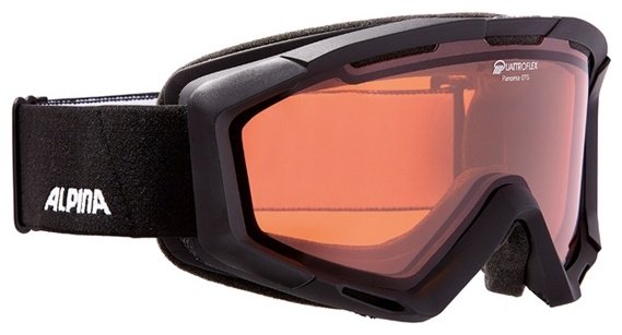 Маска горнолыжная Alpina Panoma QH A 72080 черный купить,NaN