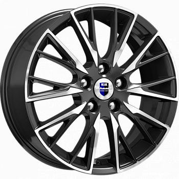 Комплект дисков К&K Солт 5x114,3 R17x6,5 CB67,1 ET45 алмаз черный купить,NaN