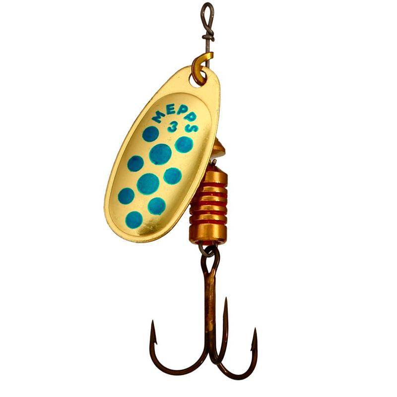 Блесна Mepps Comet Decore №0 2гр Gold/Blue купить,NaN