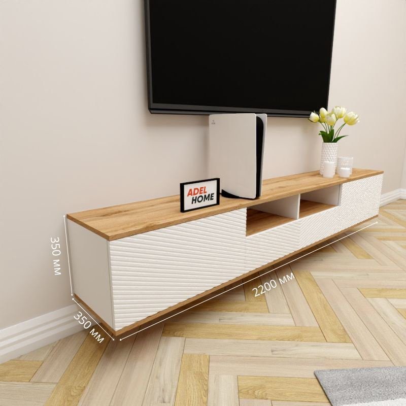 ТВ-тумба Adel Home Кери AH0688 220x35x35см коричневый купить,NaN