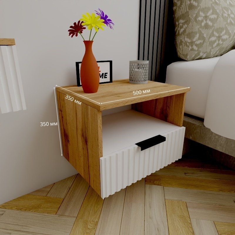 Тумба Adel Home Равен AH0627 50x35x35см коричневый купить,NaN