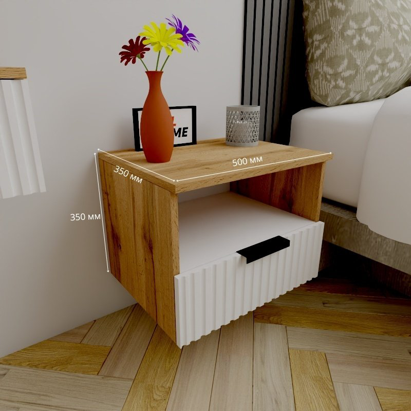 Тумба Adel Home Равен AH0627 50x35x35см коричневый купить,NaN
