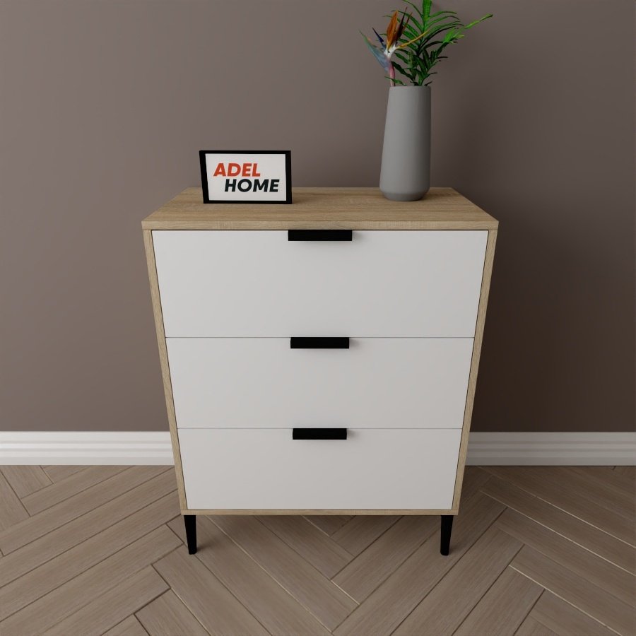 Комод Adel Home AH0116, 70x35x90 см, светло-коричневый купить,NaN