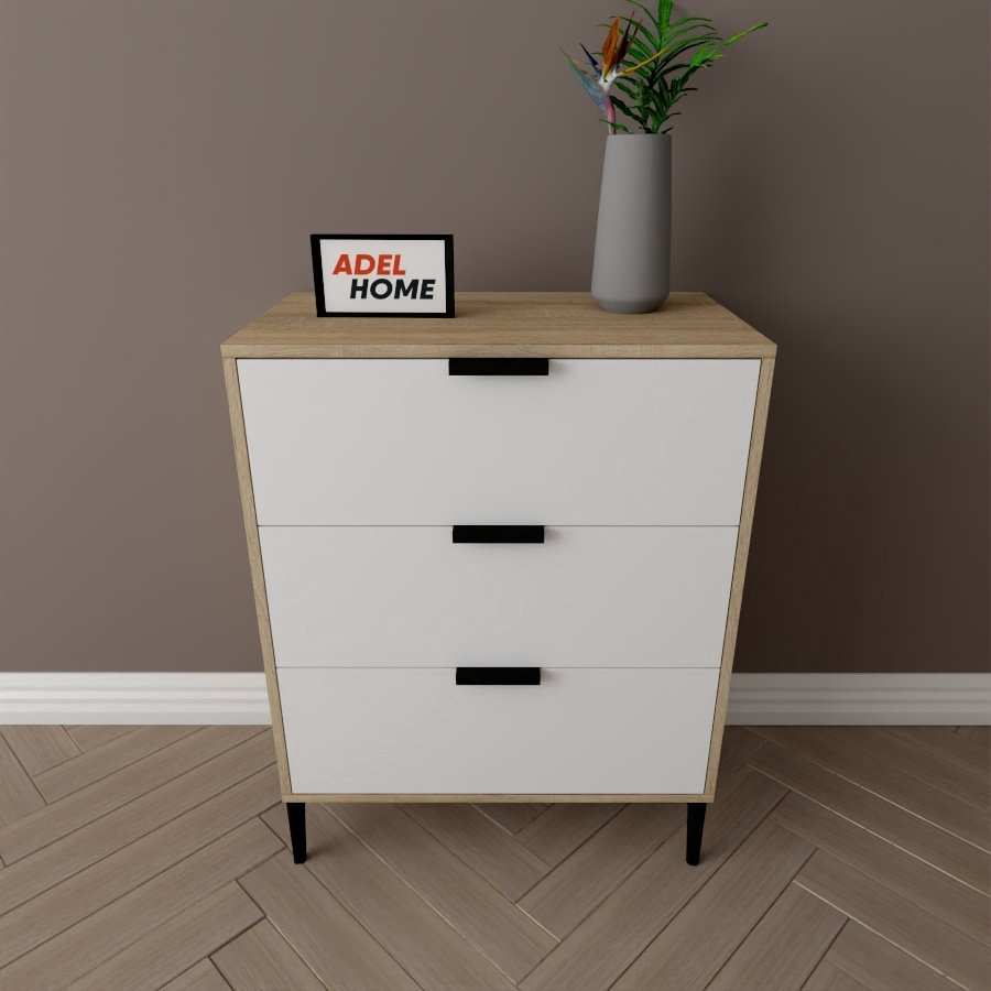 Комод Adel Home AH0116, 70x35x90 см, светло-коричневый купить,NaN