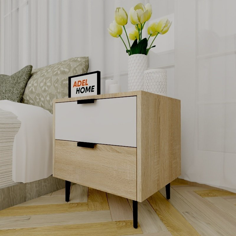 Тумба Adel Home Корал AH0144 50x50x40см бело-бежевый купить,NaN
