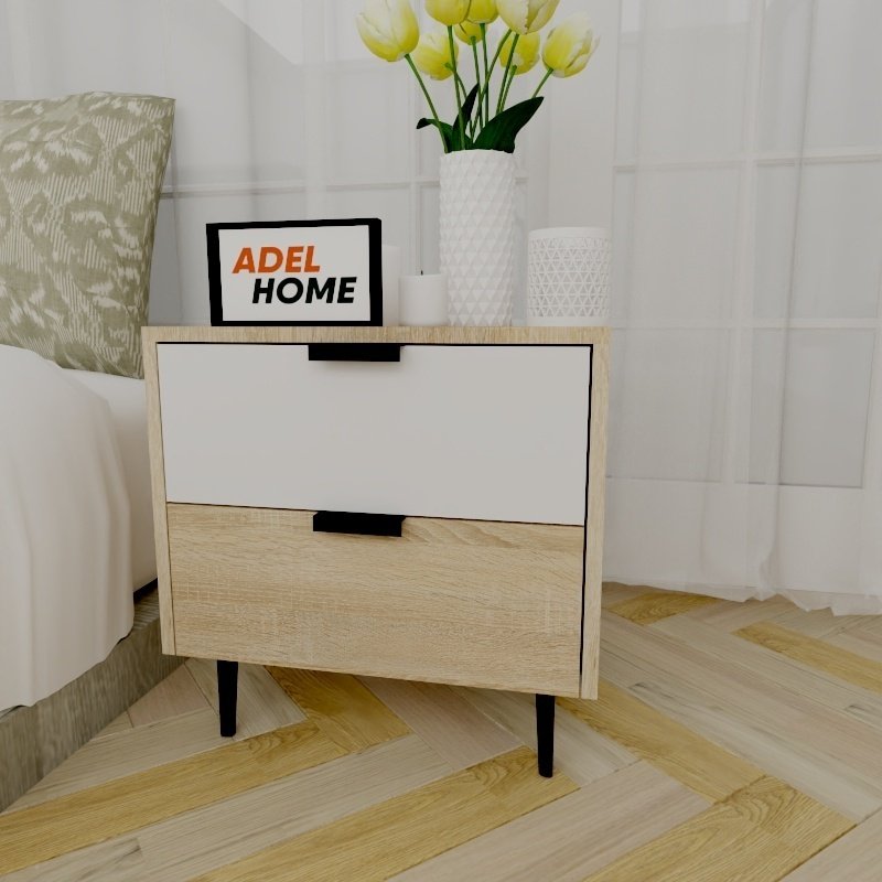 Тумба Adel Home Корал AH0144 50x50x40см бело-бежевый купить,NaN
