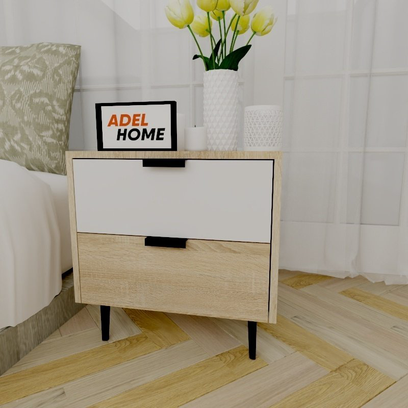 Тумба Adel Home Корал AH0144 50x50x40см бело-бежевый купить,NaN