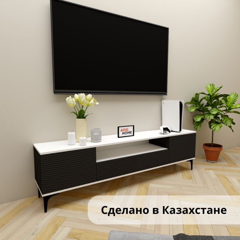 ТВ-тумба напольная Adel Home AH0715 Иоланда 180x50x35см черный купить,NaN