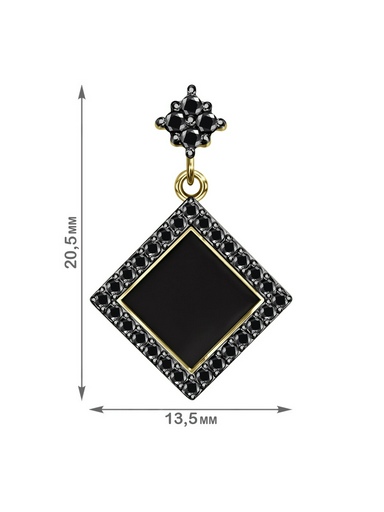 Подвеска Veronika Jewelry П331-3331М2ж золото 1.11гр