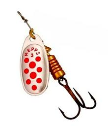 Блесна Mepps Comet Decore №2 4,5гр Silver/Red