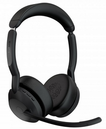 Наушники Jabra Evolve2 55 Link380c MS Stereo Stand Black