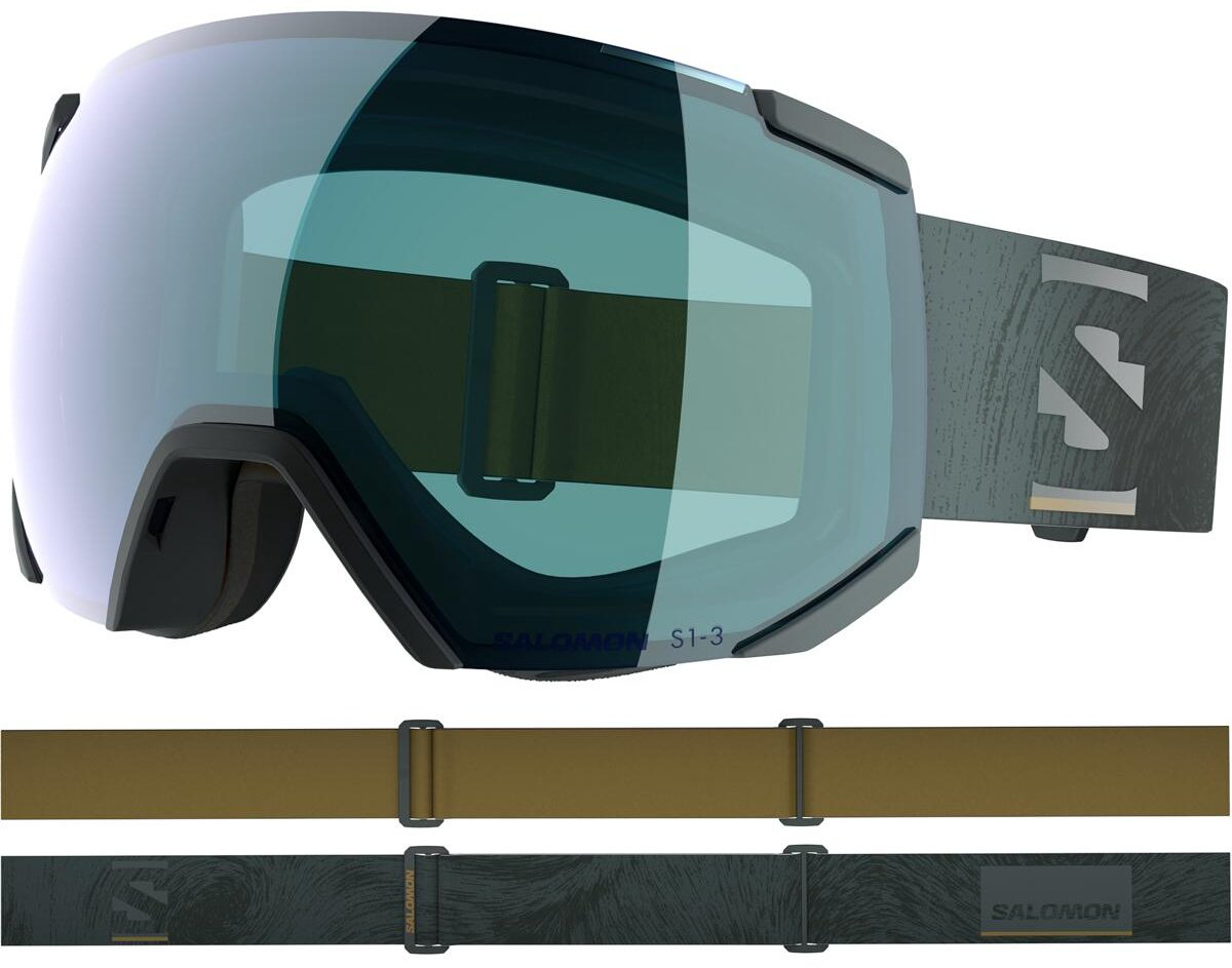 Маска горнолыжная Salomon Radium Photo L47892500 черный размер one size купить,NaN