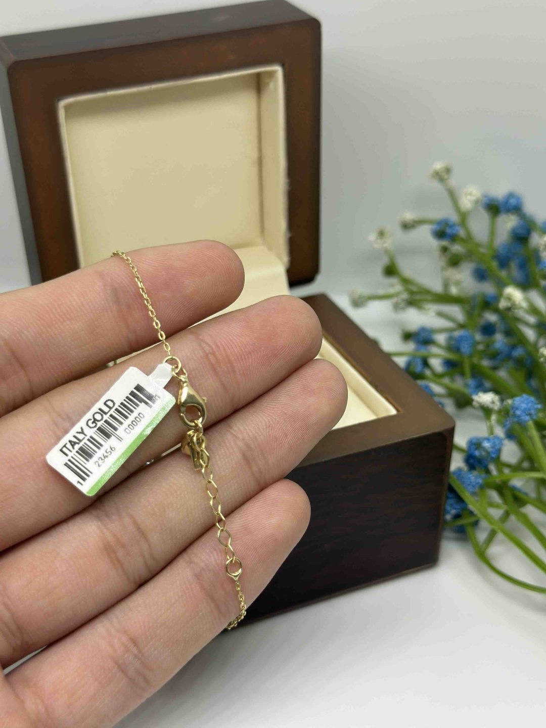 Браслет Italy Gold 892002038 длина 19 см, вес 2.01 г золото, плетение отсутствует купить,147199.99999999997