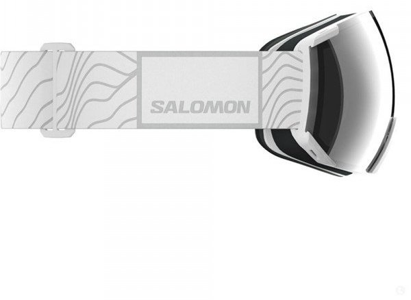 Маска горнолыжная Salomon Radium/L47631900 серый размер one size купить,NaN