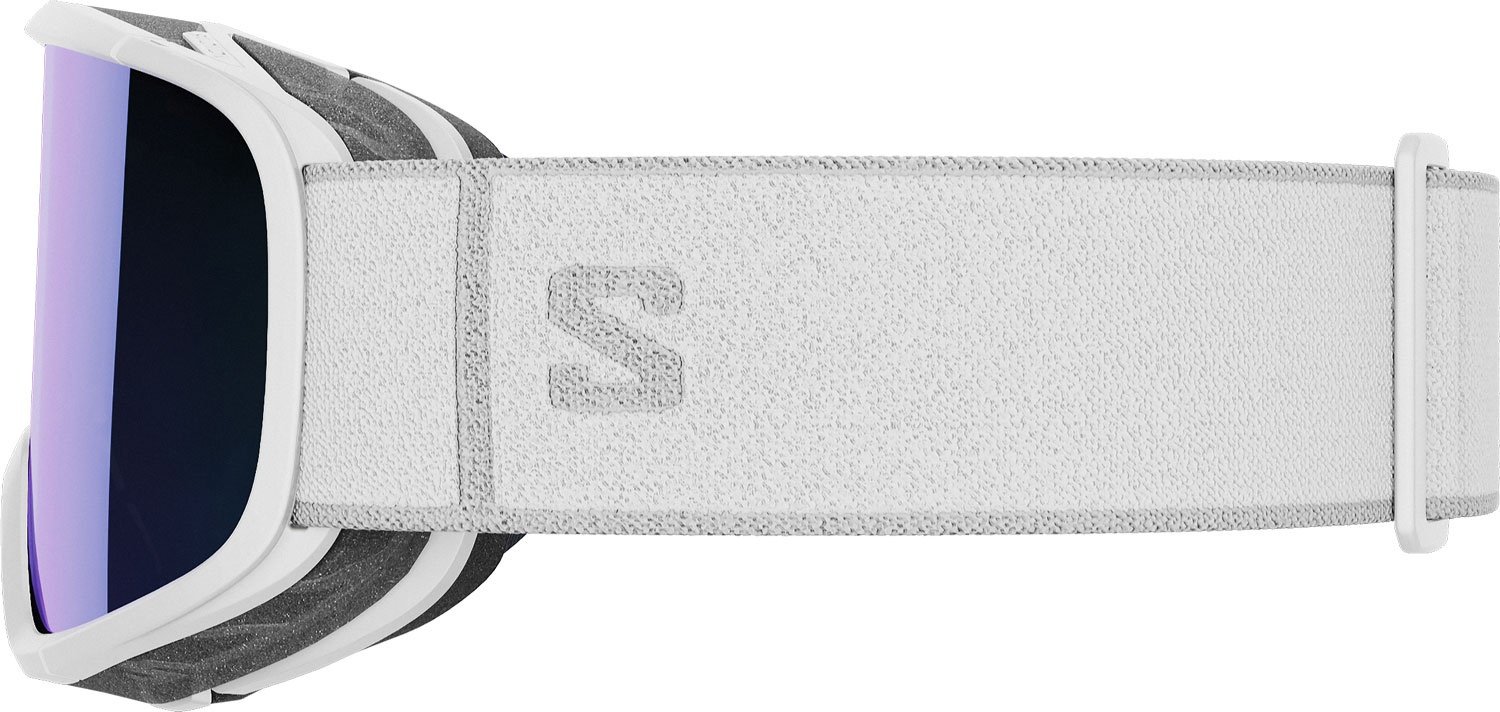 Маска горнолыжная Salomon Aksium 2.0, L41778500 белый размер one size купить,NaN