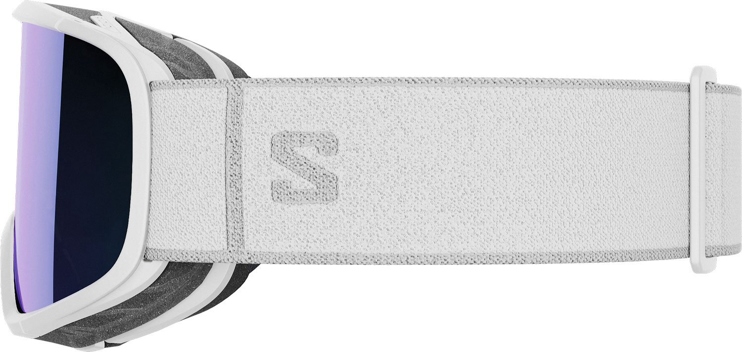 Маска горнолыжная Salomon Aksium 2.0, L41778500 белый размер one size купить,NaN