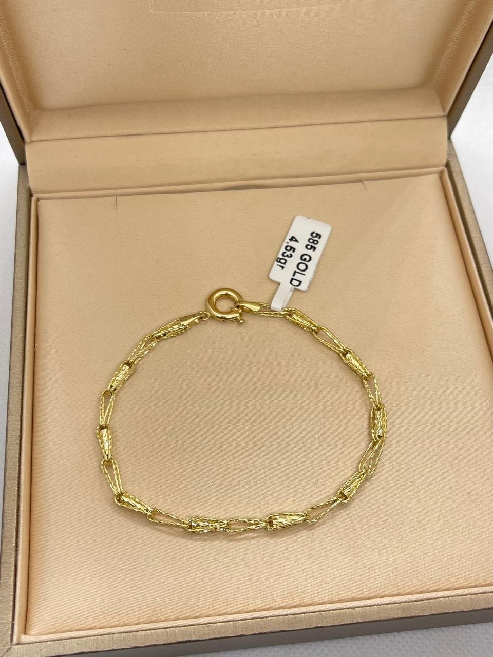 Браслет Italy Exclusive 109990 длина 19 см, вес 4.53 г золото, плетение отсутствует купить,336200