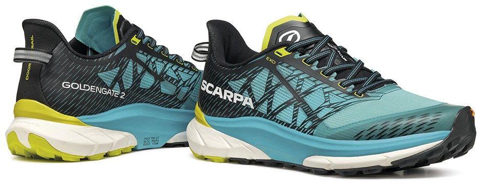 Треккинговые ботинки SCARPA бирюзовый