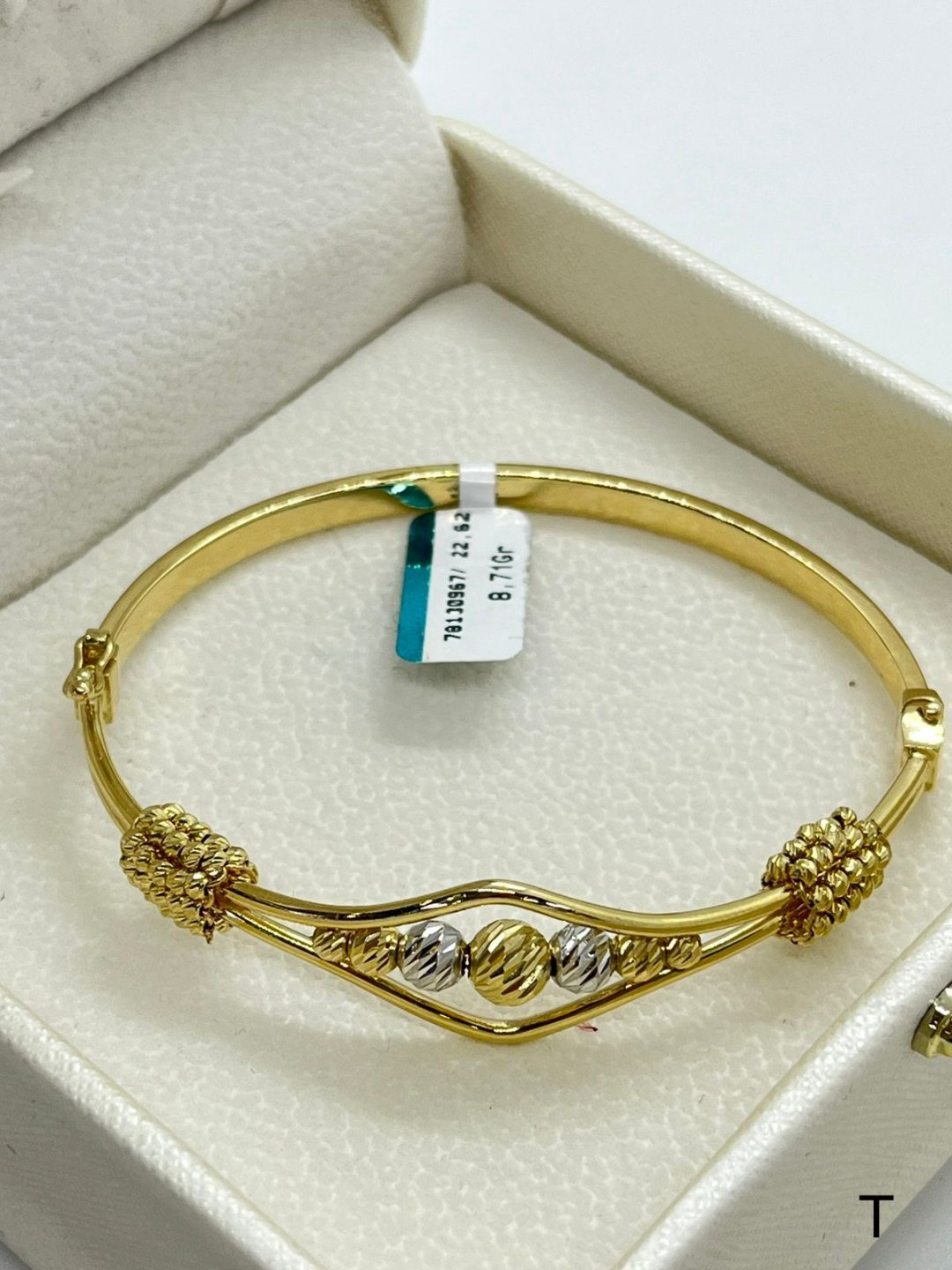 Браслет Italy Gold 001177 длина 20 см, вес 8.71 г золото, плетение отсутствует купить,650450