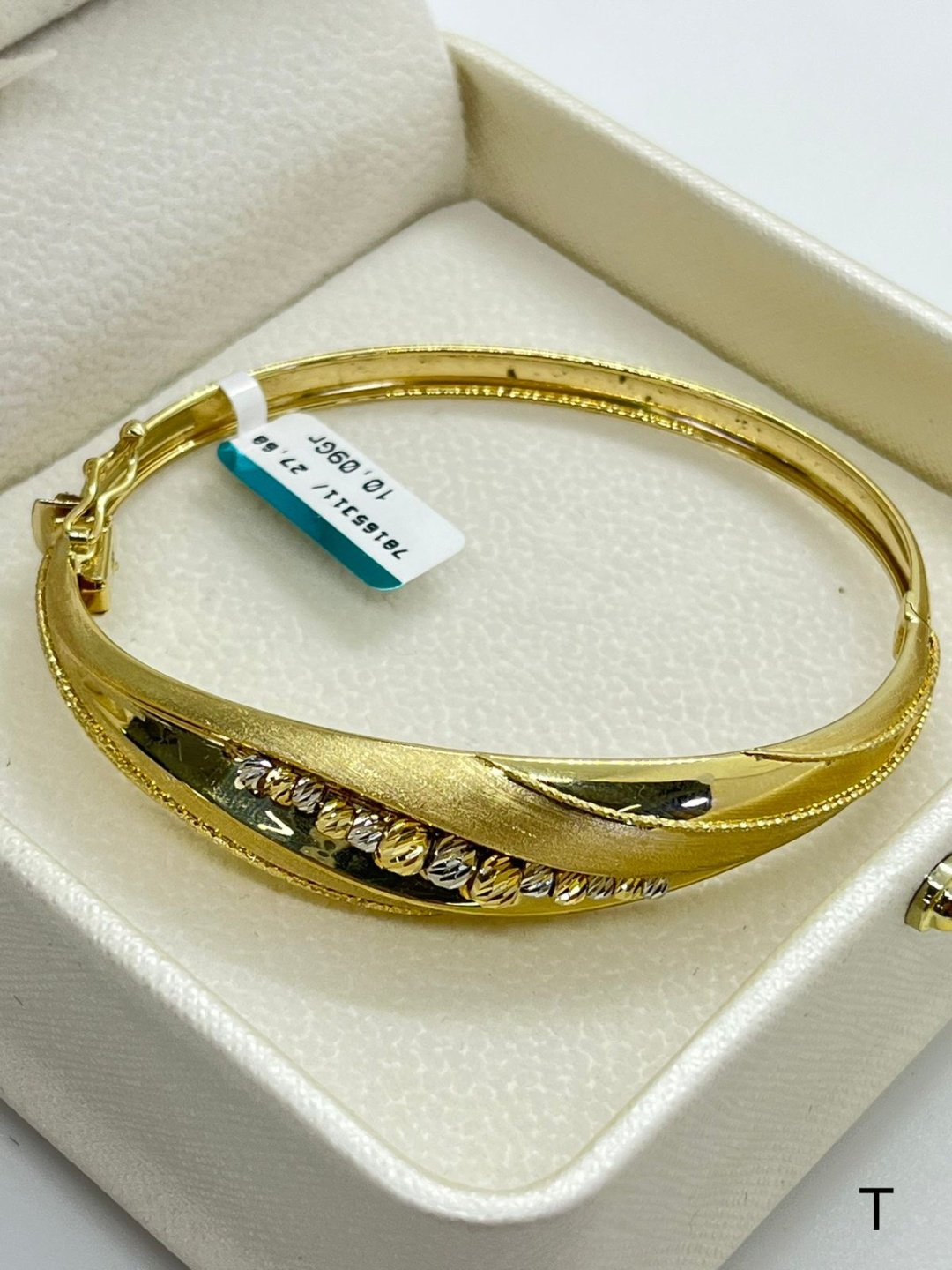 Браслет Italy Gold 001176 длина 20 см, вес 10.09 г золото, плетение отсутствует купить,753200