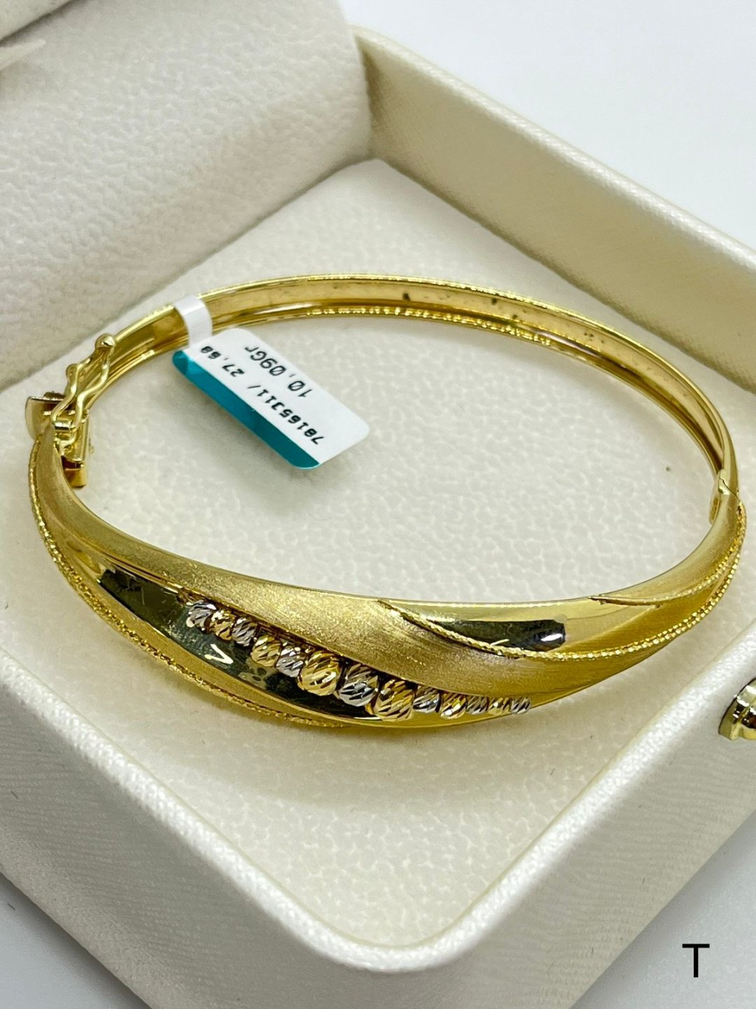 Браслет Italy Gold 001176 длина 20 см, вес 10.09 г золото, плетение отсутствует купить,753200