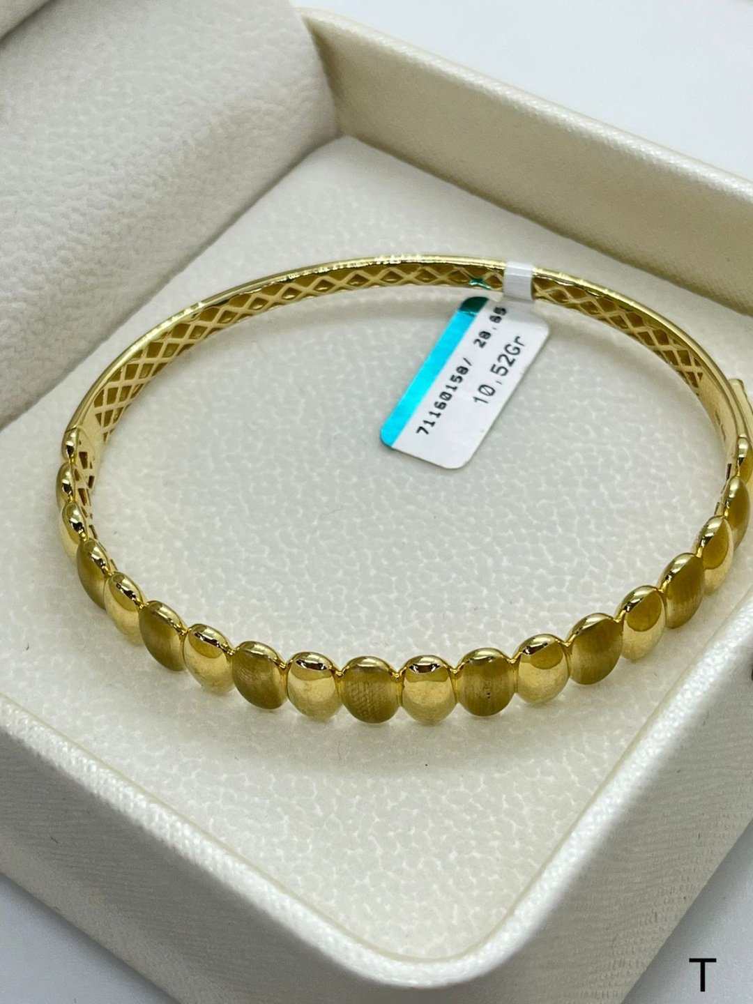 Браслет Italy Gold 001172 длина 20.5 см, вес 10.52 г золото, плетение отсутствует купить,786200