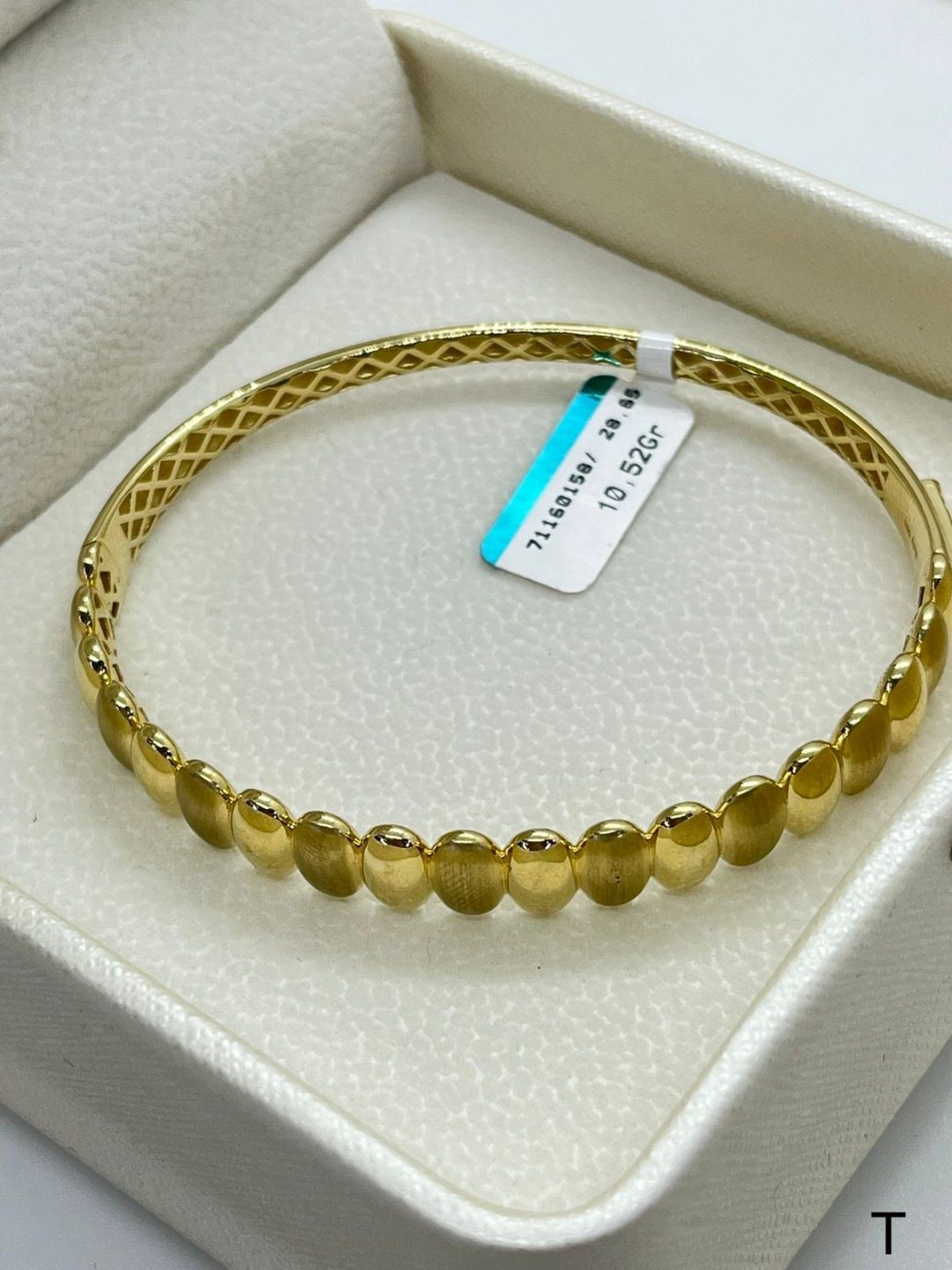 Браслет Italy Gold 001172 длина 20.5 см, вес 10.52 г золото, плетение отсутствует купить,786200