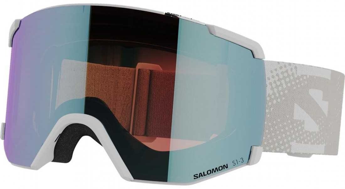Маска горнолыжная Salomon S/View Photo, 472512 серый размер one size купить,NaN