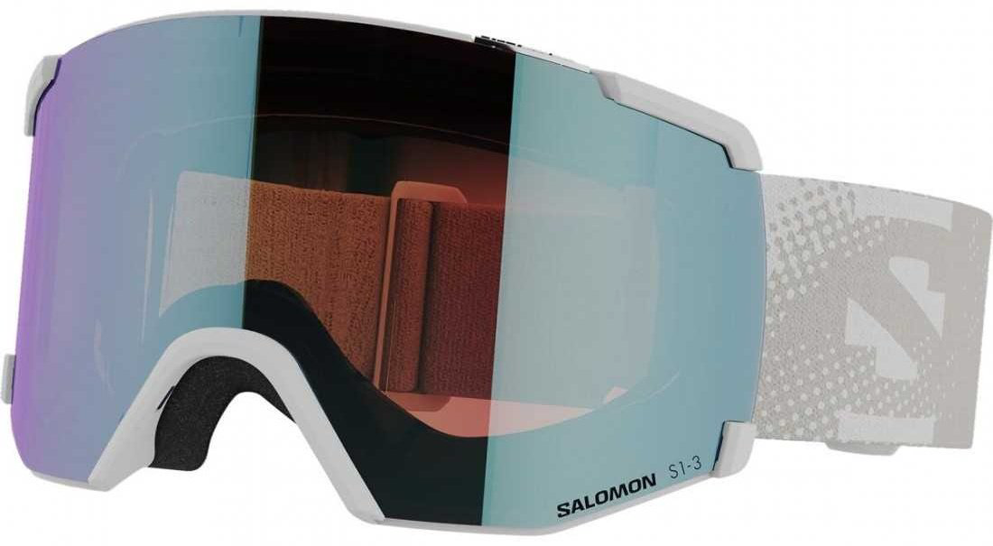 Маска горнолыжная Salomon S/View Photo, 472512 серый размер one size купить,NaN