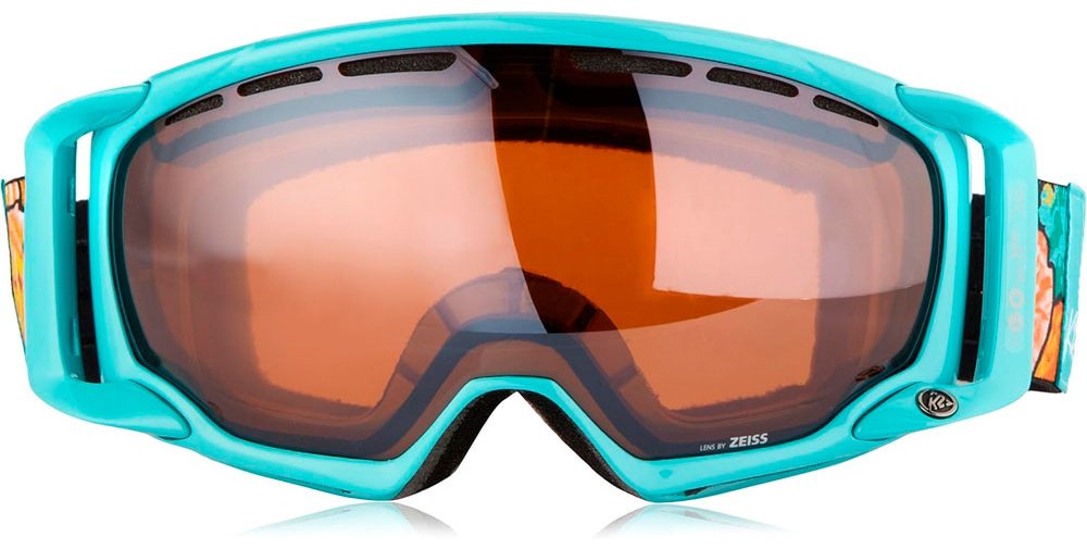 Маска горнолыжная K2 Captura, 1054204 бирюзовый размер one size