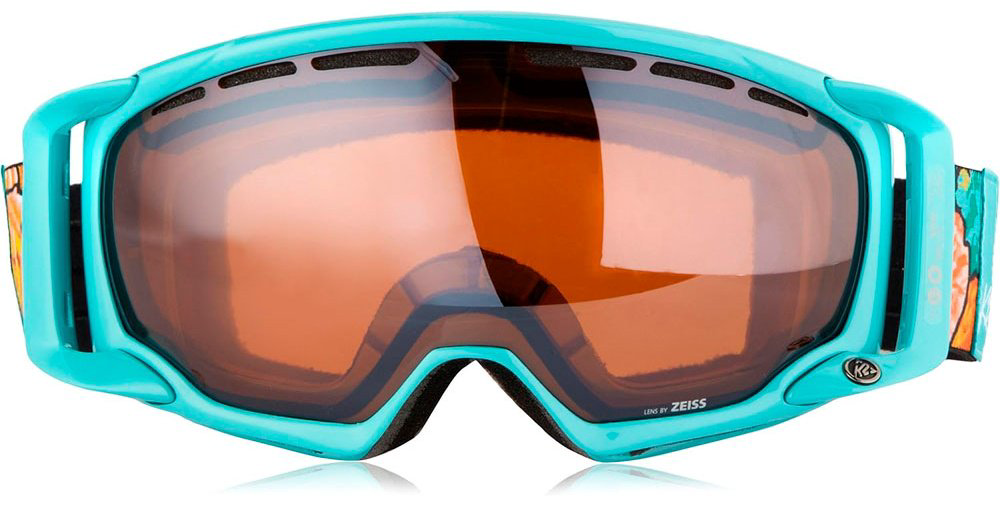 Маска горнолыжная K2 Captura, 1054204 бирюзовый размер one size купить,38900