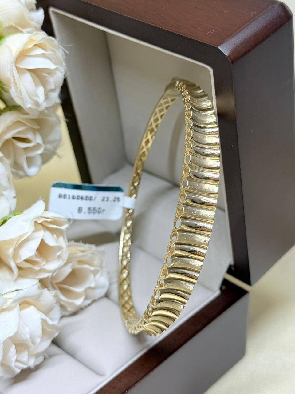 Браслет Italy Gold 79358524 длина 19 см, вес 8.55 г золото, плетение отсутствует купить,638450