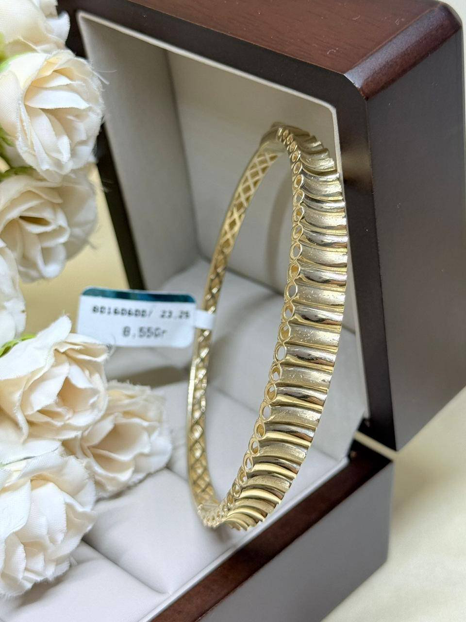 Браслет Italy Gold 79358524 длина 19 см, вес 8.55 г золото, плетение отсутствует купить,638450