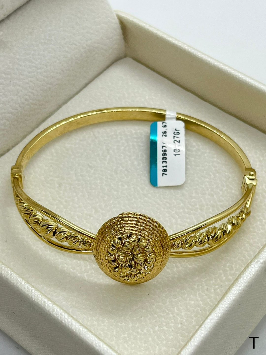 Браслет Italy Gold 001174 длина 20 см, вес 10.27 г золото, плетение отсутствует купить,764211