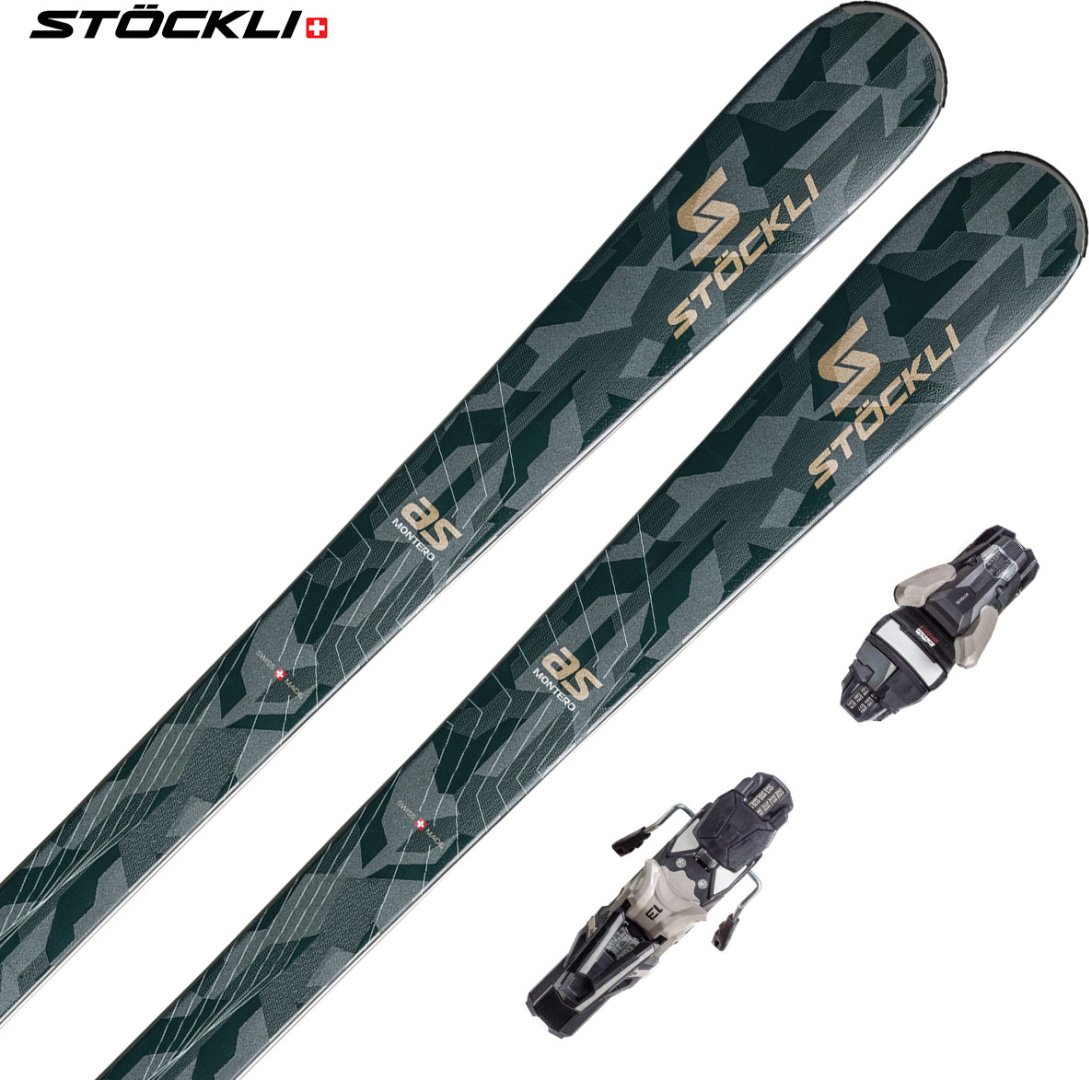 STOCKLI Montero AS + Strive 13D 166 см черный, серый купить,NaN