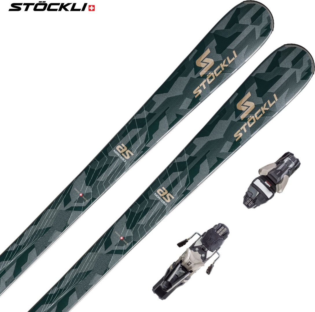 STOCKLI Montero AS + Strive 13D 166 см черный, серый купить,NaN
